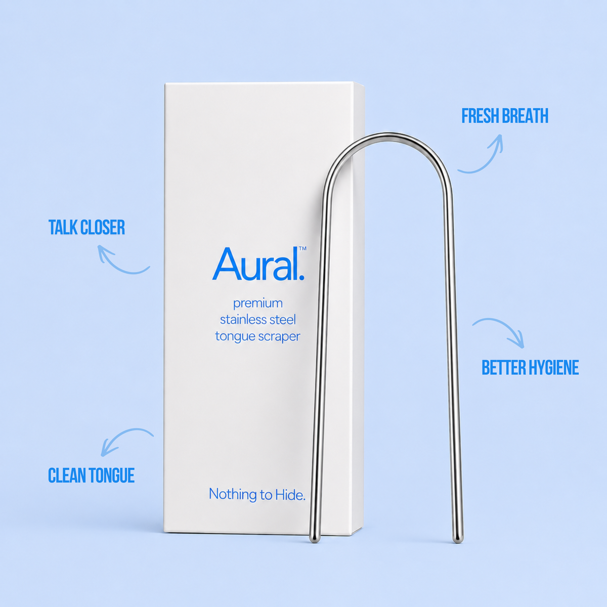 Aural Tongue Scraper